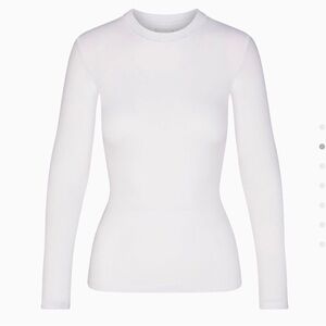 KHY by Kylie Jenner Long Sleeve Tee-WHITE-MEDIUM-BNWT